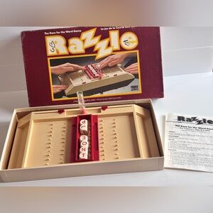 Vintage Razzle Board Game Complete Parker Brothers